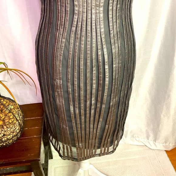 Cache Pewter Dress - Picture 3 of 14